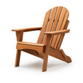 Adirondack Gartenstuhl 83 x 78 x 95 cm Holz Braun mit Armlehnen